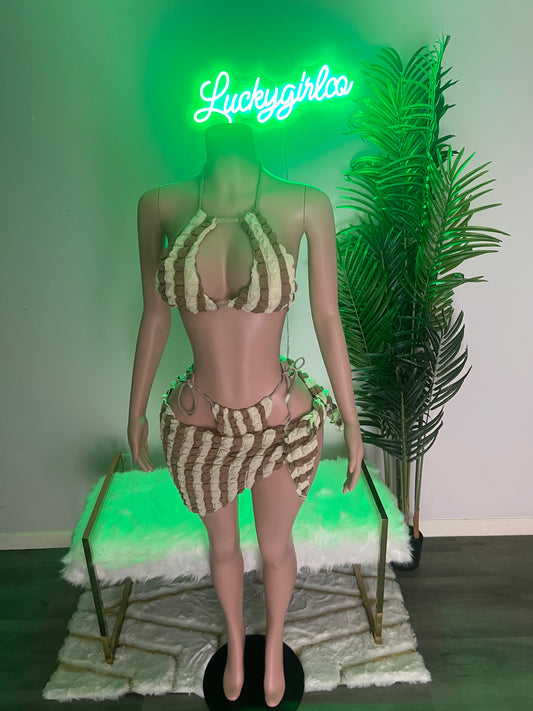 Mariah 3 piece bikini set